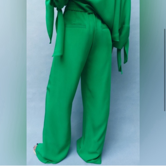 Zara Flowy Palazzo Pants - Picture 2 of 12